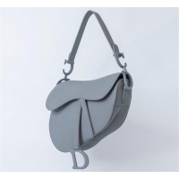 Сумка Christian Dior Saddle Mono Grey Blue