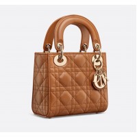 Сумка Lady Dior Small Brown