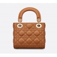 Сумка Lady Dior Small Brown