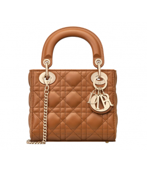 Сумка Lady Dior Small Brown