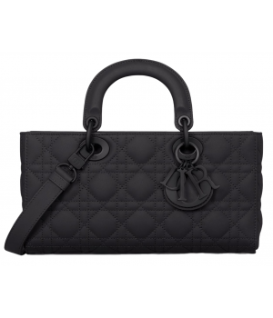 Сумка Christian Dior Lady D-Joy Cannage Mate Black