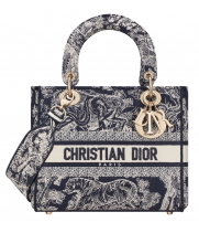 Сумка Christian Dior Lady Tiger Grey