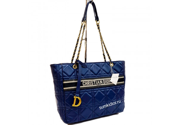 Сумка Christian Dior Shopping Bag синяя
