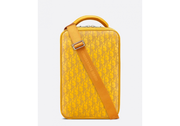 Рюкзак Christian Dior World Tour желтый