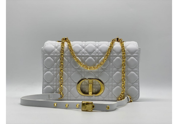 Женская сумка Christian Dior Bobby белая