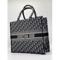 Сумка Christian Dior Book Tote (Диор Гоблен) с принтом черно-белая