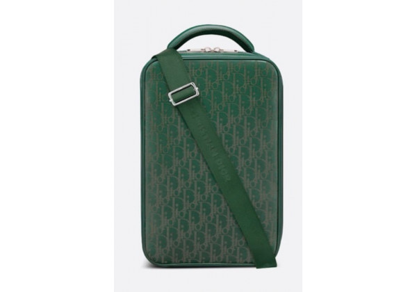 Рюкзак Christian Dior World Tour зеленый