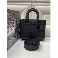 Christian Dior сумка женская Lady черная моно