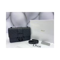 Женская сумка Christian Dior Bobby MONTAIGNE черная