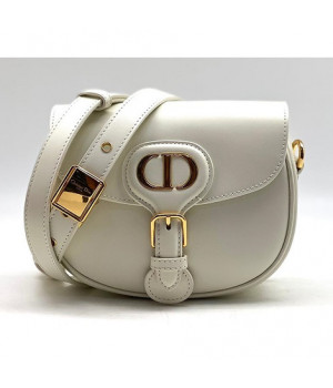 Женская сумка Christian Dior Bobby L белая