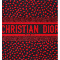 Сумка Dior Book tote красно-черная