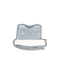 Сумка Christian Dior на цепочке серая